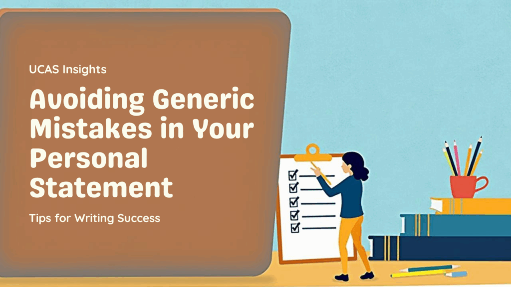UCAS Personal Statement Guide: How to Avoid the Generic Mistakes ...